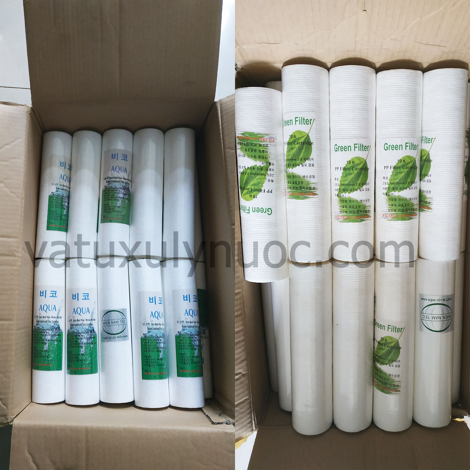 Lõi lọc nước bông nén giá rẻ